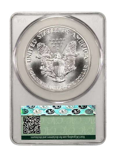 CAC Grading Coin Reverse