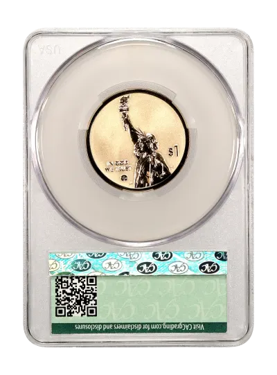 CAC Grading Coin Reverse