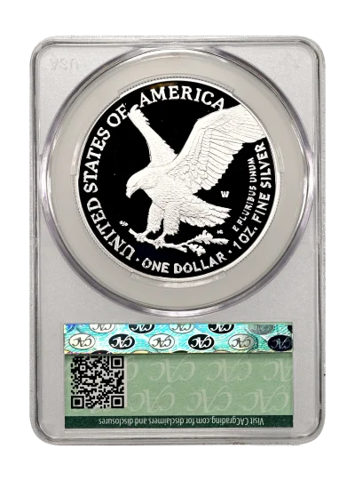 CAC Grading Coin Reverse