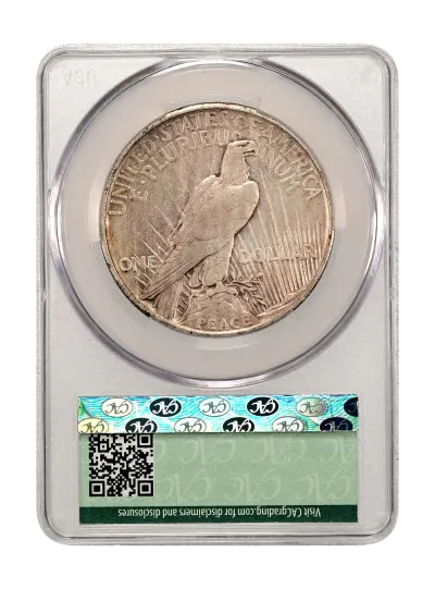 CAC Grading Coin Reverse