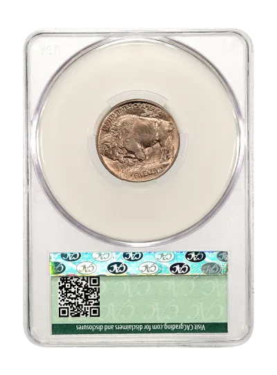 CAC Grading Coin Reverse