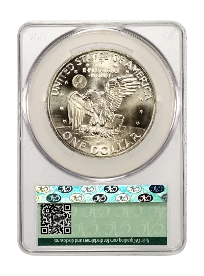 CAC Grading Coin Reverse
