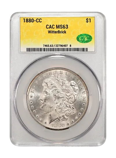 CAC Grading Coin Obverse