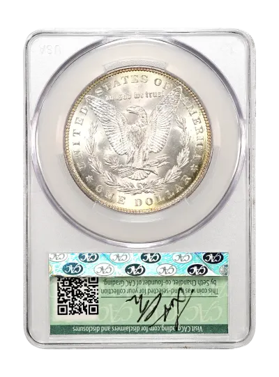 CAC Grading Coin Reverse