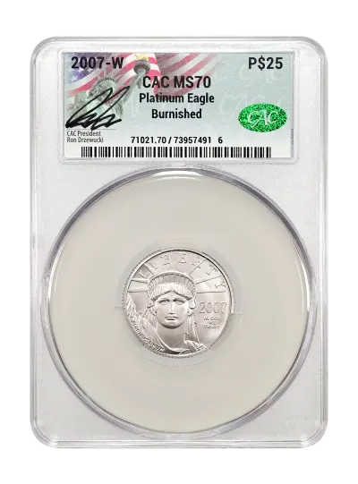 CAC Grading Coin Obverse