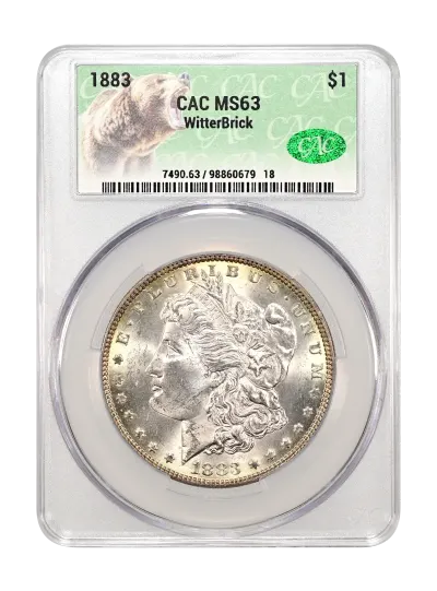 CAC Grading Coin Obverse