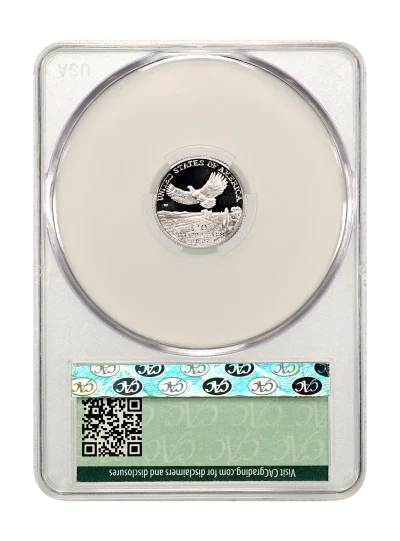 CAC Grading Coin Reverse