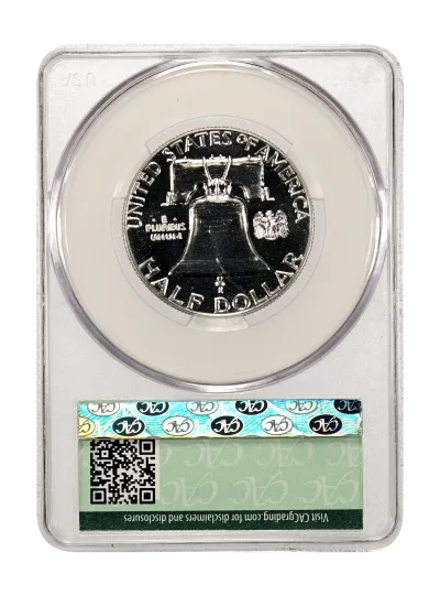 CAC Grading Coin Reverse