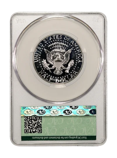 CAC Grading Coin Reverse