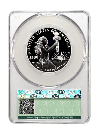 CAC Grading Coin Reverse