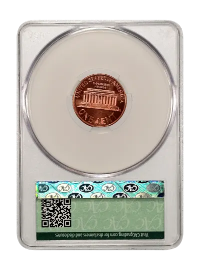 CAC Grading Coin Reverse