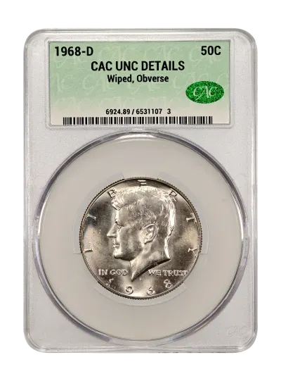 CAC Grading Coin Obverse
