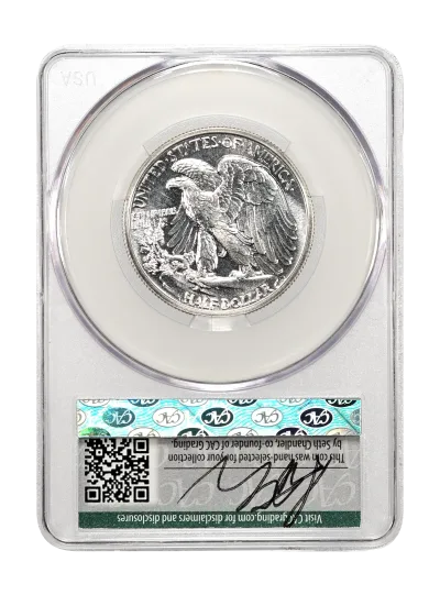 CAC Grading Coin Reverse