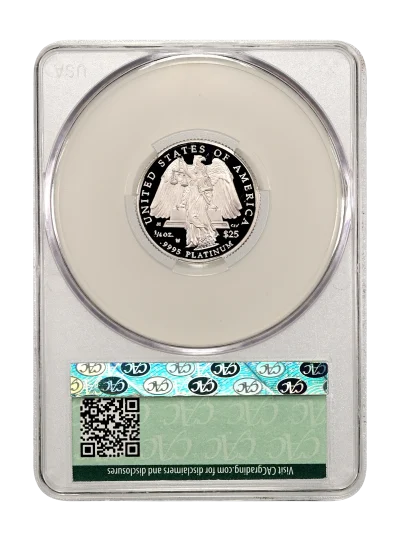 CAC Grading Coin Reverse