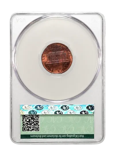 CAC Grading Coin Reverse