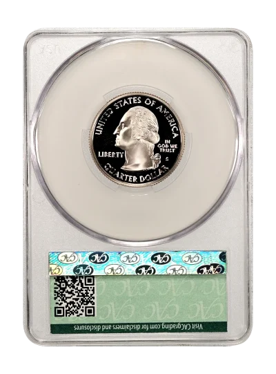 CAC Grading Coin Reverse