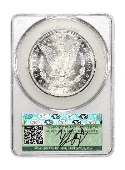 CAC Grading Coin Reverse