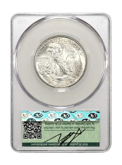CAC Grading Coin Reverse
