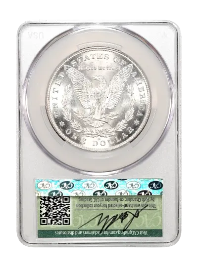 CAC Grading Coin Reverse
