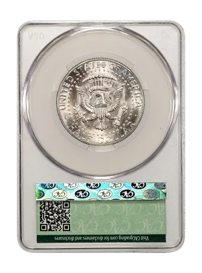 CAC Grading Coin Reverse