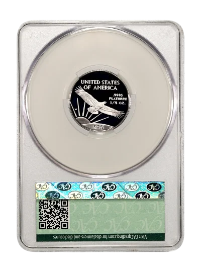 CAC Grading Coin Reverse