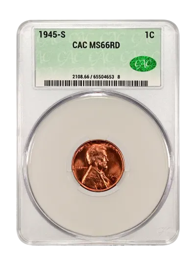 CAC Grading Coin Obverse