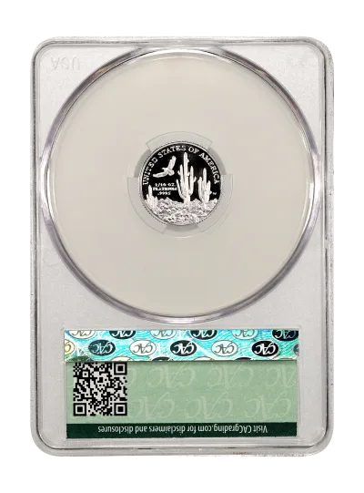 CAC Grading Coin Reverse