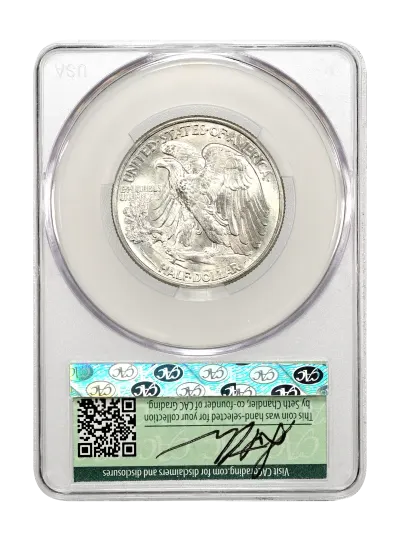 CAC Grading Coin Reverse