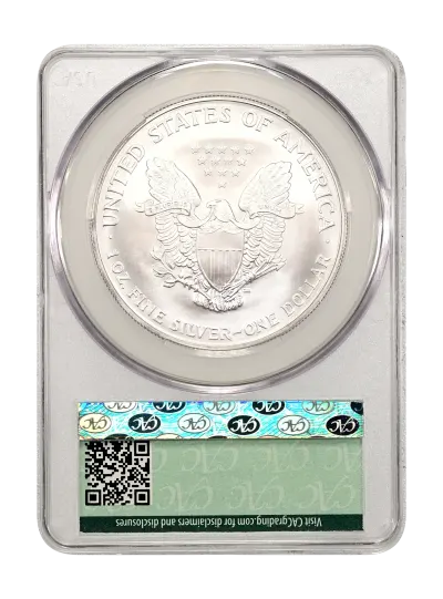 CAC Grading Coin Reverse