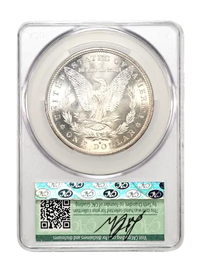 CAC Grading Coin Reverse