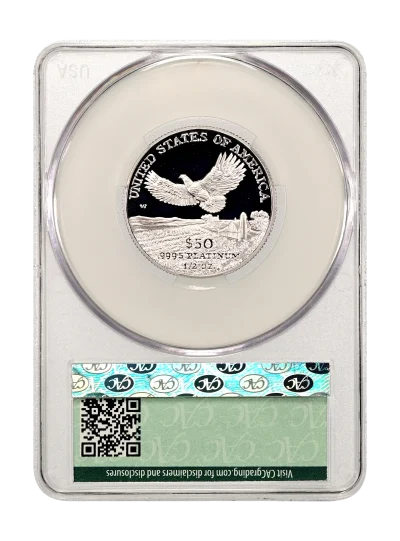 CAC Grading Coin Reverse