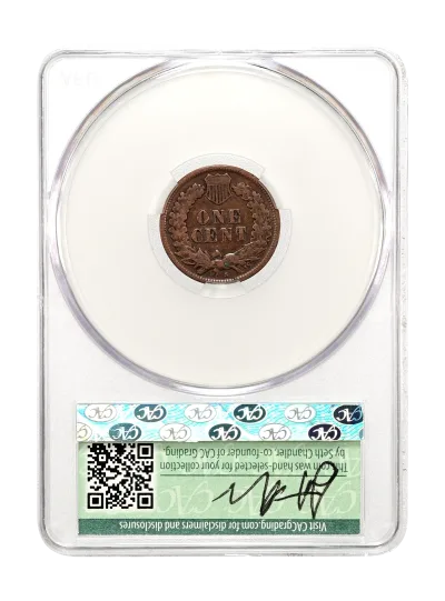 CAC Grading Coin Reverse