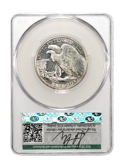 CAC Grading Coin Reverse