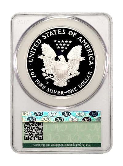 CAC Grading Coin Reverse