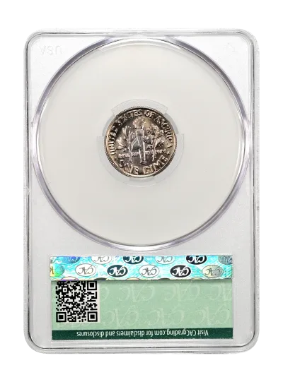 CAC Grading Coin Reverse