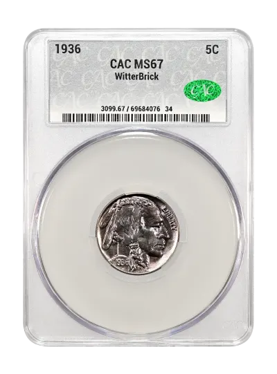 CAC Grading Coin Obverse