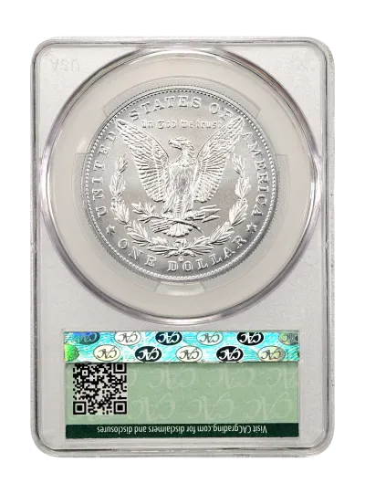 CAC Grading Coin Reverse