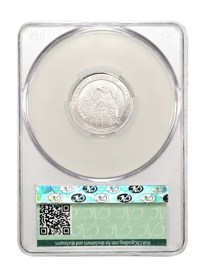 CAC Grading Coin Reverse
