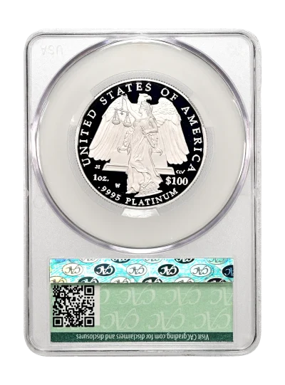 CAC Grading Coin Reverse