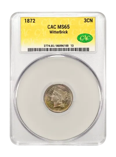 CAC Grading Coin Obverse