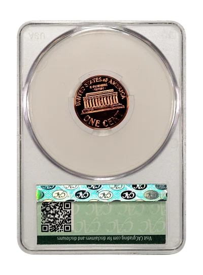 CAC Grading Coin Reverse