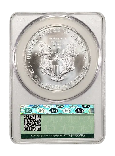CAC Grading Coin Reverse