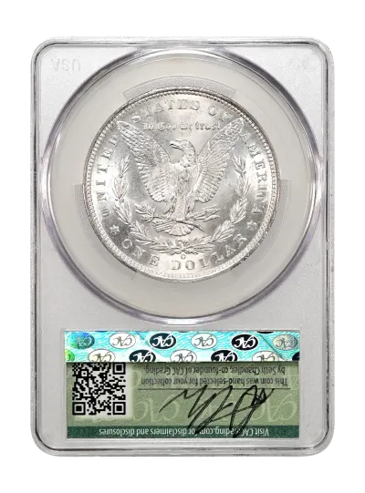 CAC Grading Coin Reverse