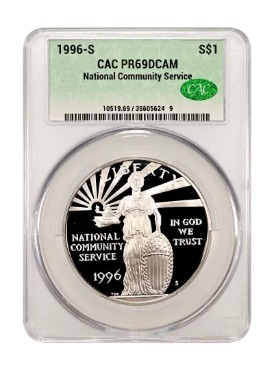 CAC Grading Coin Obverse
