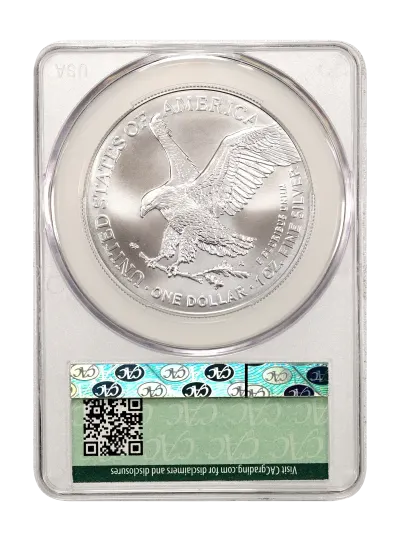 CAC Grading Coin Reverse
