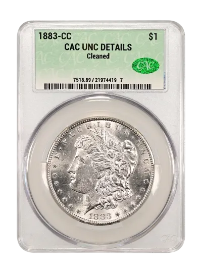 CAC Grading Coin Obverse