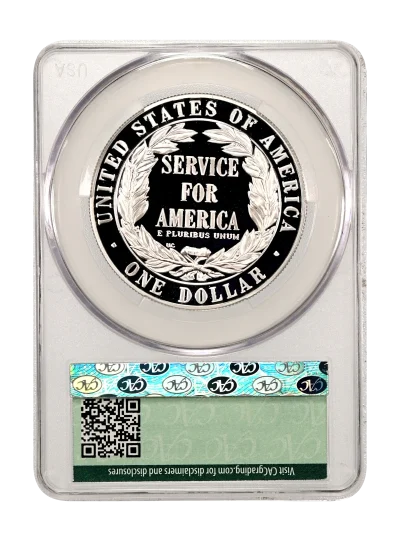 CAC Grading Coin Reverse