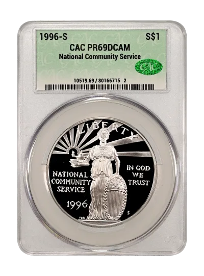 CAC Grading Coin Obverse