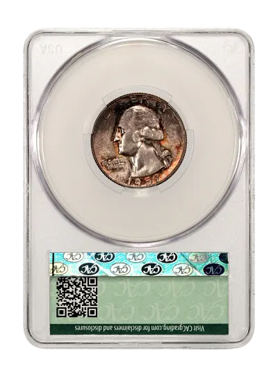 CAC Grading Coin Reverse