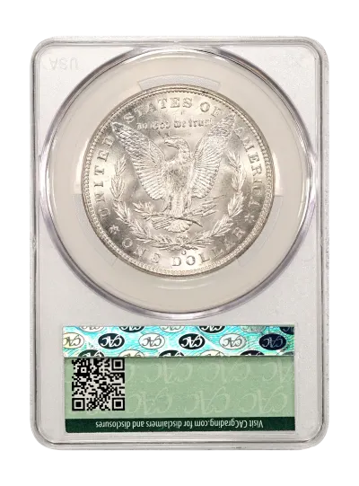 CAC Grading Coin Reverse